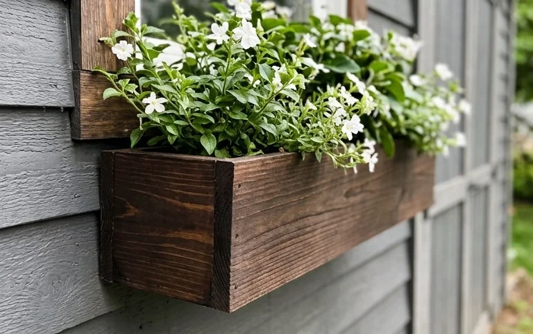 DIY Simple Window Box Planter